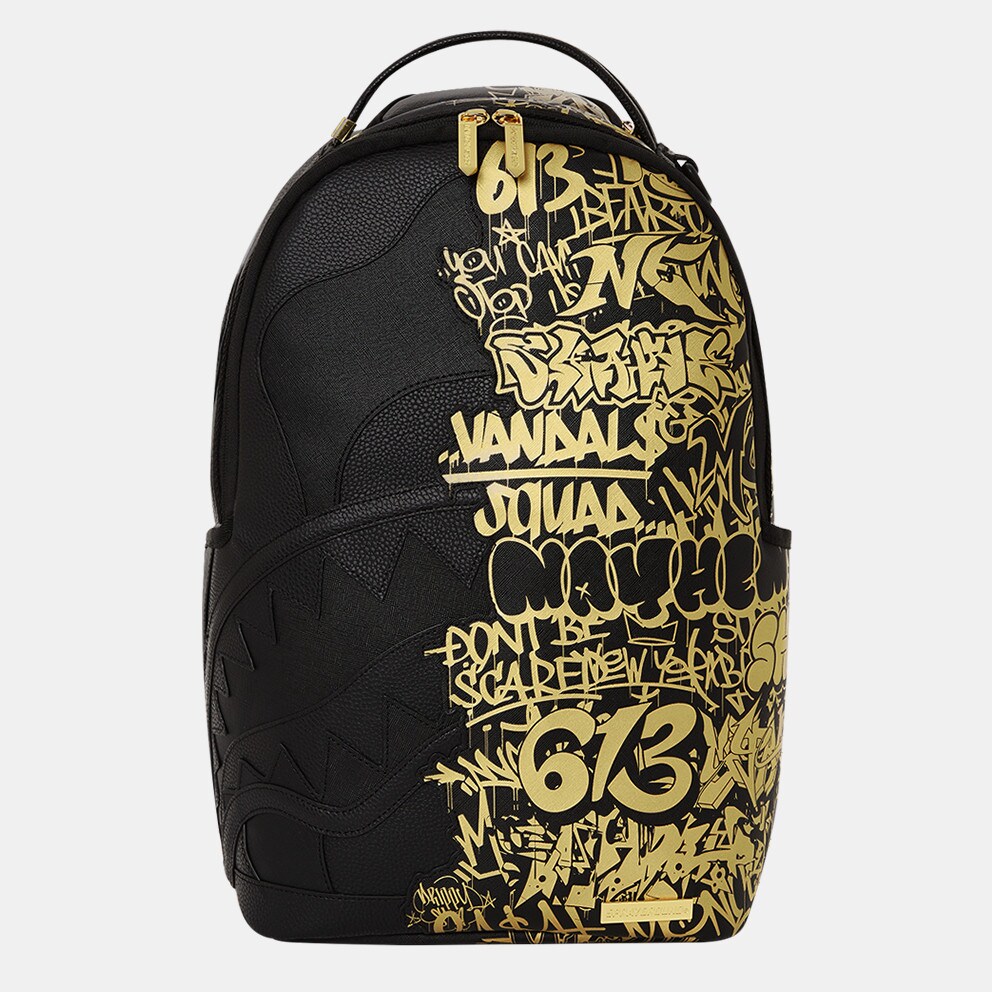 Sprayground Half Graff Gold Unisex Σακίδιο Πλάτης