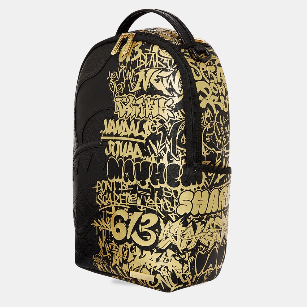 Sprayground Half Graff Gold Unisex Σακίδιο Πλάτης