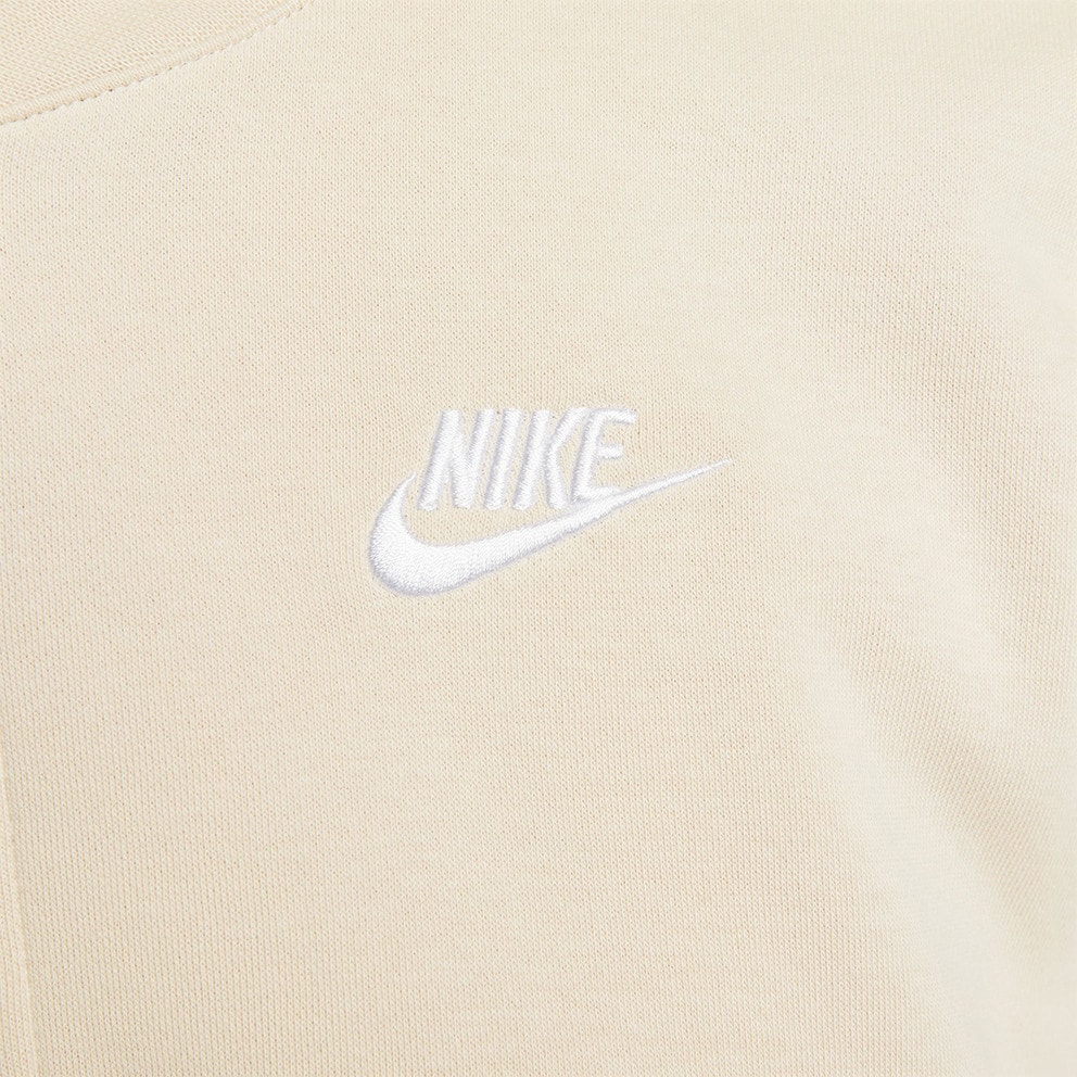 Nike Sportswear Club Fleece Women's Jacket Beige FB7278-126