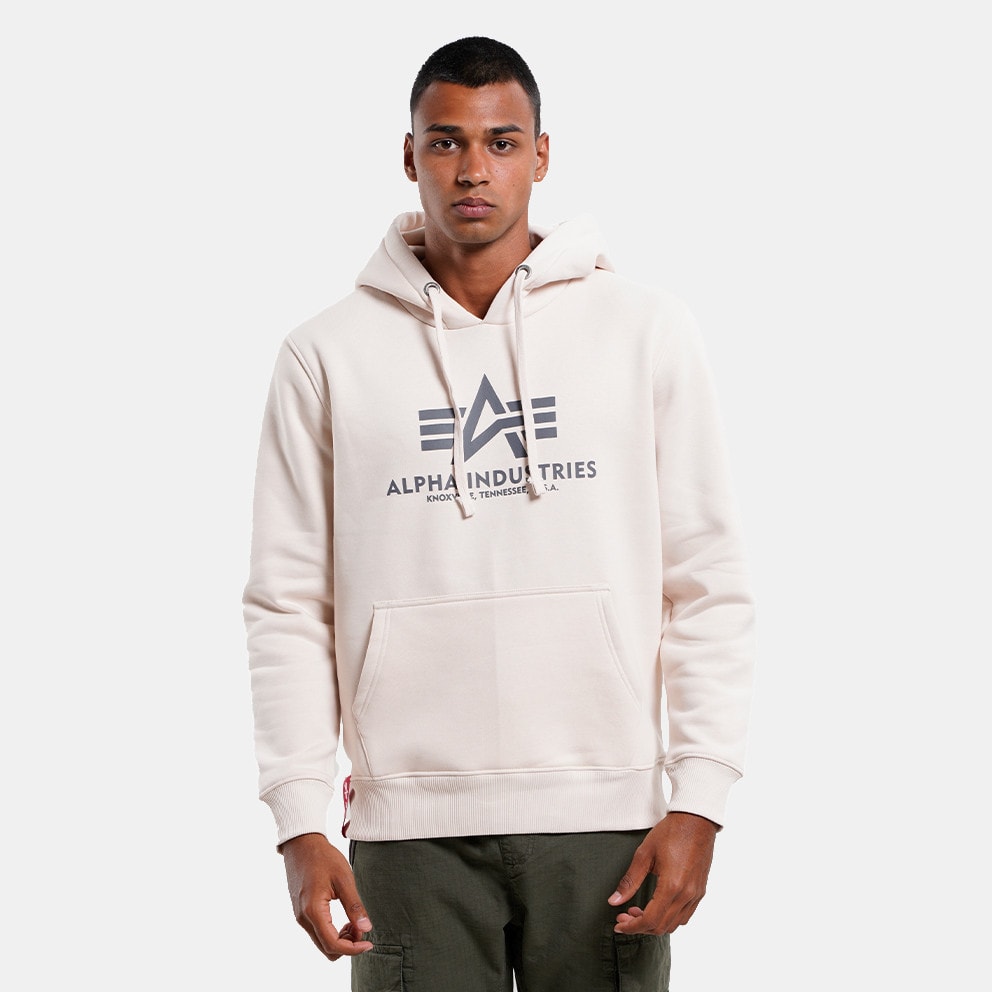 Alpha Industries Basic Ανδρική Μπλούζα με Κουκούλα (9000150347_51823)