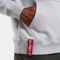 Alpha Industries Basic Ανδρική Μπλούζα με Κουκούλα