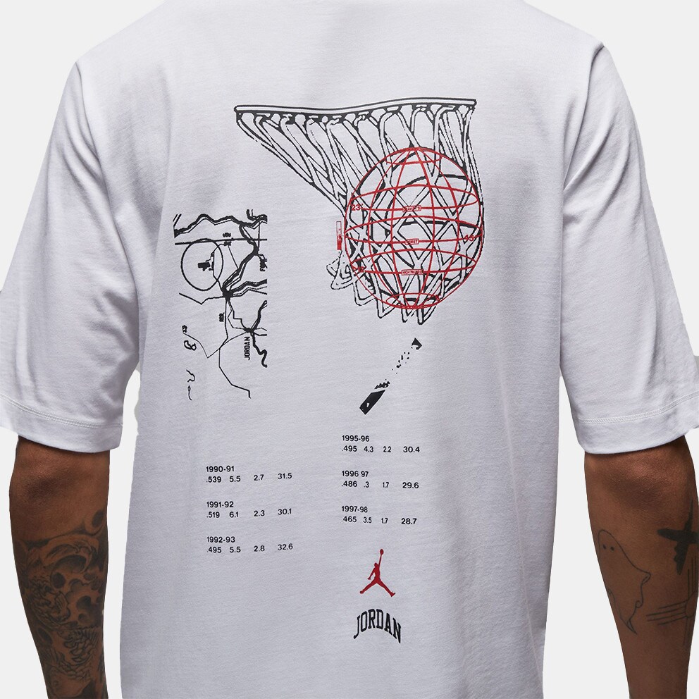 Jordan Sport Ανδρικό T-shirt με Κουκούλα