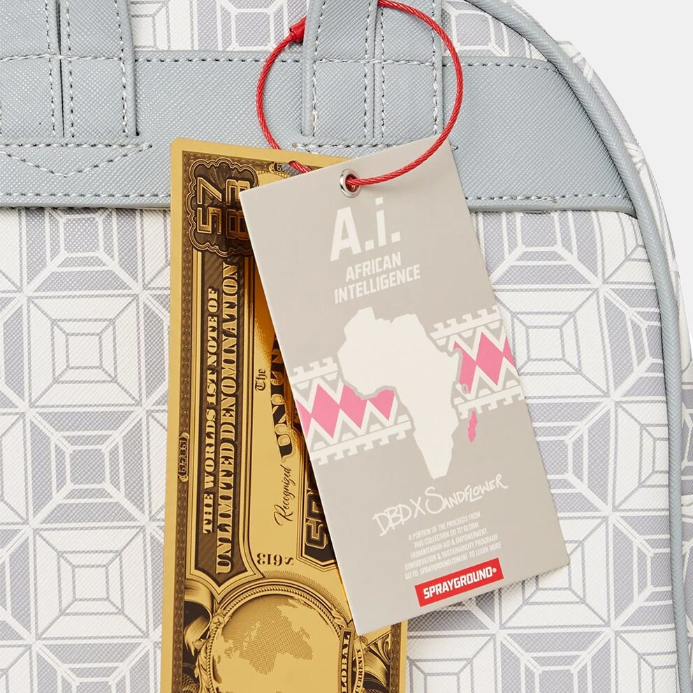 Sprayground Ai Stunna Cream Savage Γυναικείο Σακίδιο Πλάτης 10L