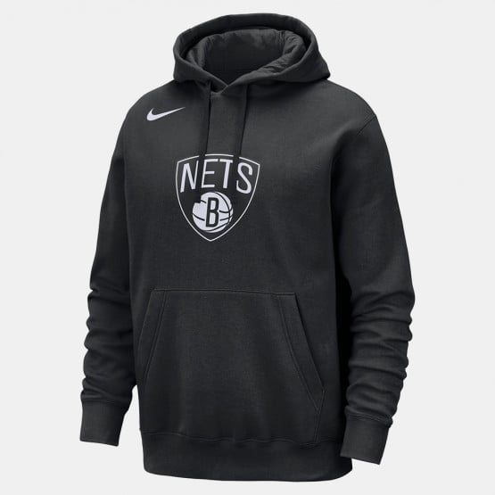 Nike Brooklyn Nets Ανδρική Μπλούζα με Κουκούλα