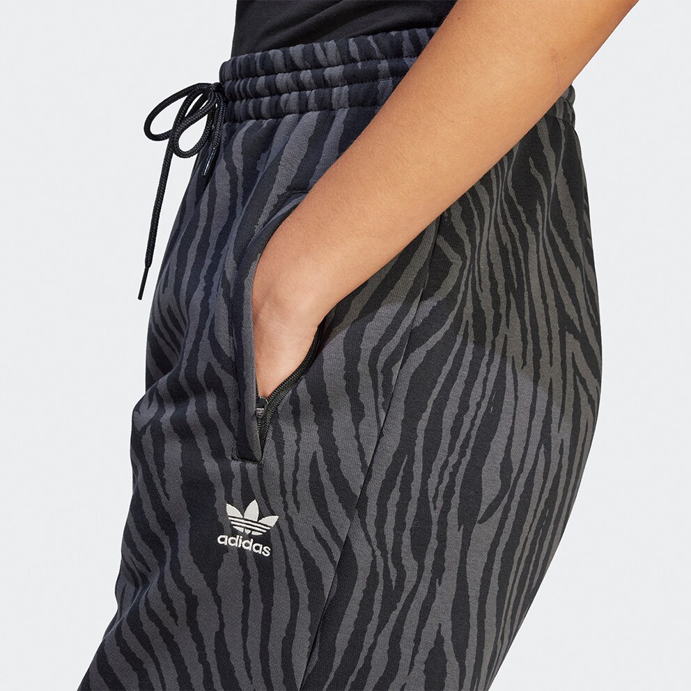 adidas Originals Essentials Allover Zebra Animal Print Women's Jogger Pants
