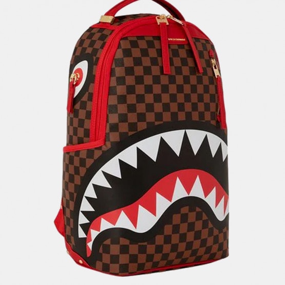 SPRAYGROUND BACKPACK SHARK SHAPE CHECK SAVAGE Unisex Green