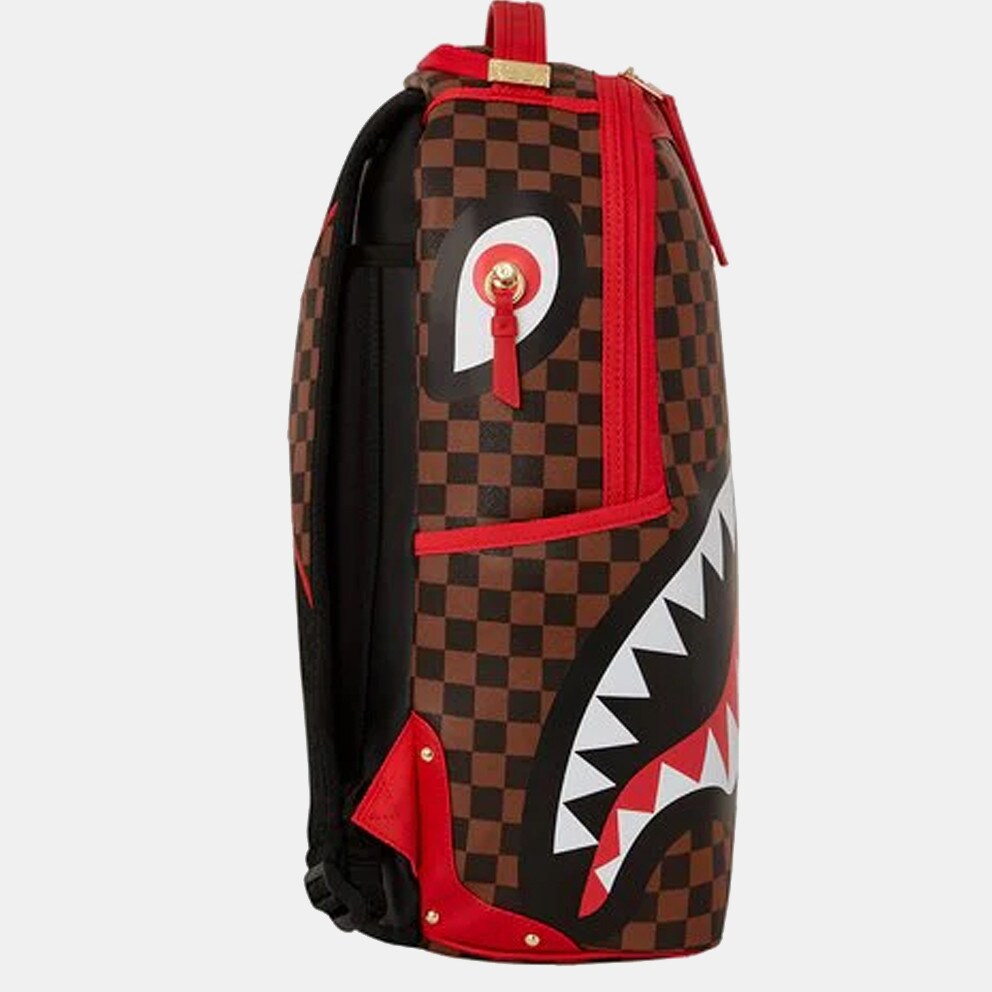 Sprayground Red Sharks In Paris Unisex Backpack 20L