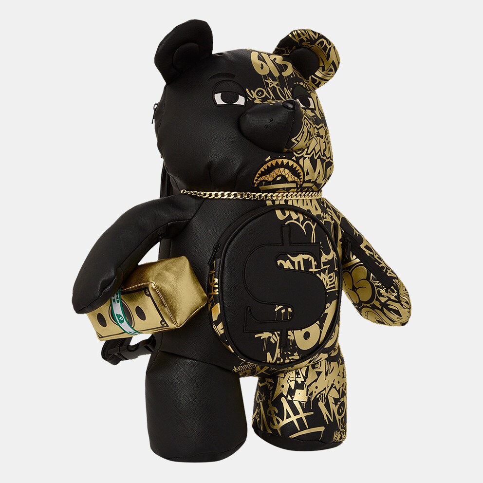 Sprayground Half Graff Gold Bear Unesex Σακίδιο Πλάτης 34L