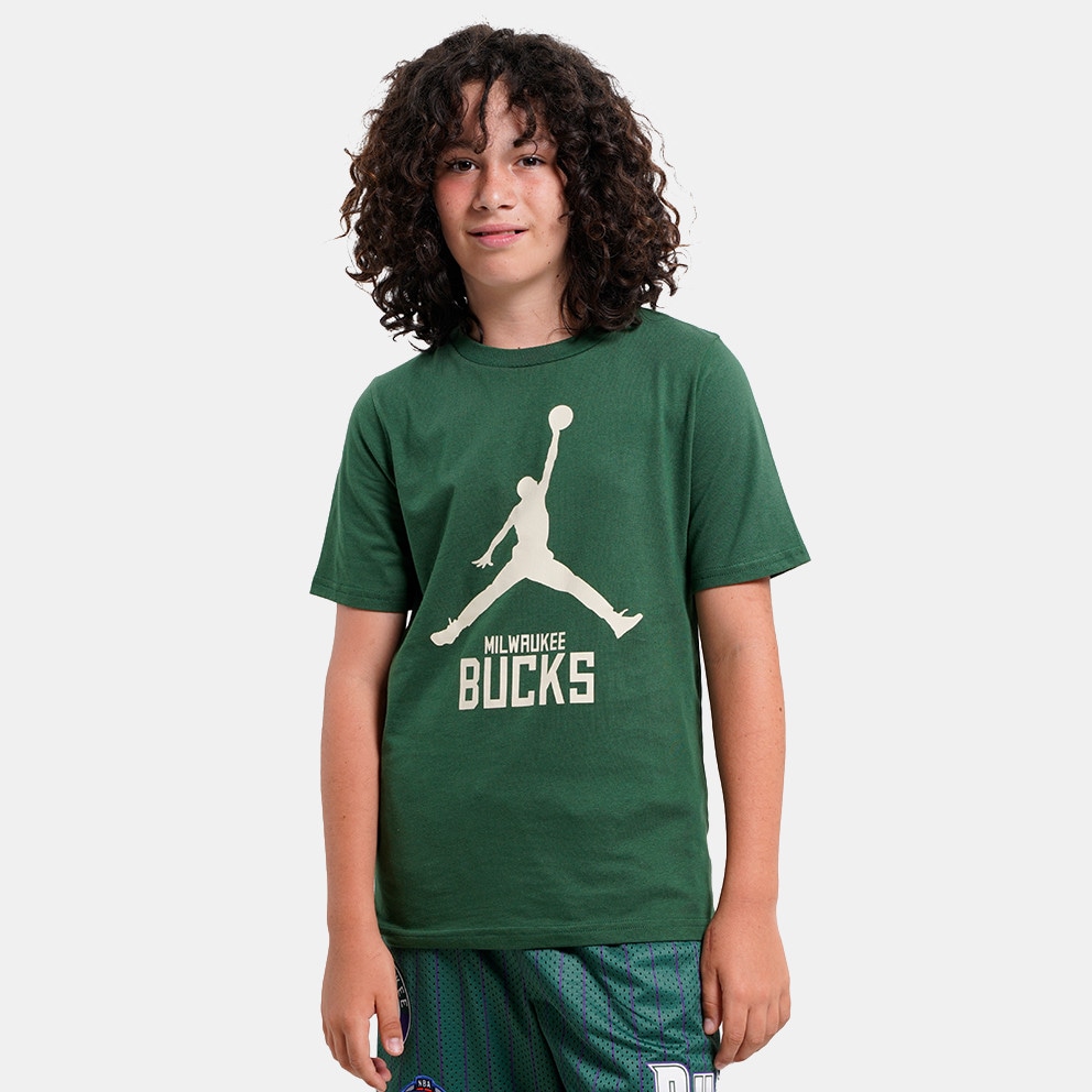 Jordan NBA Milwaukee Bucks Παιδικό T-shirt (9000159216_16333)