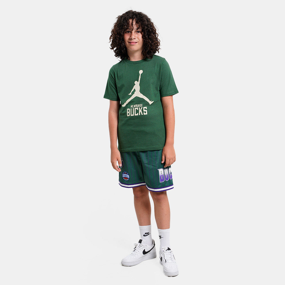 Jordan NBA Milwaukee Bucks Παιδικό T-shirt