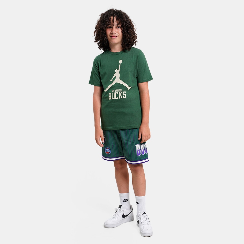 Jordan NBA Milwaukee Bucks Kids' T-shirt