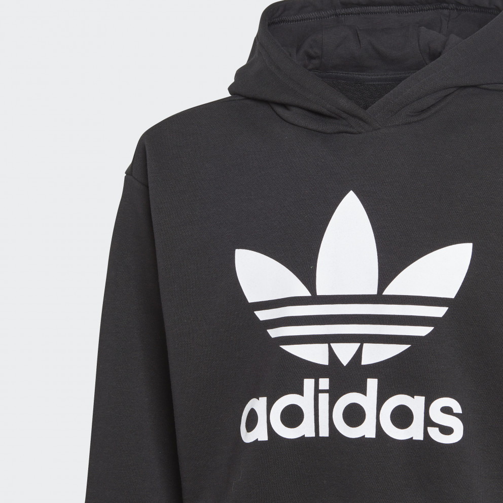 adidas Originals Adicolour Cropped Παιδική Μπλούζα με Κουκούλα