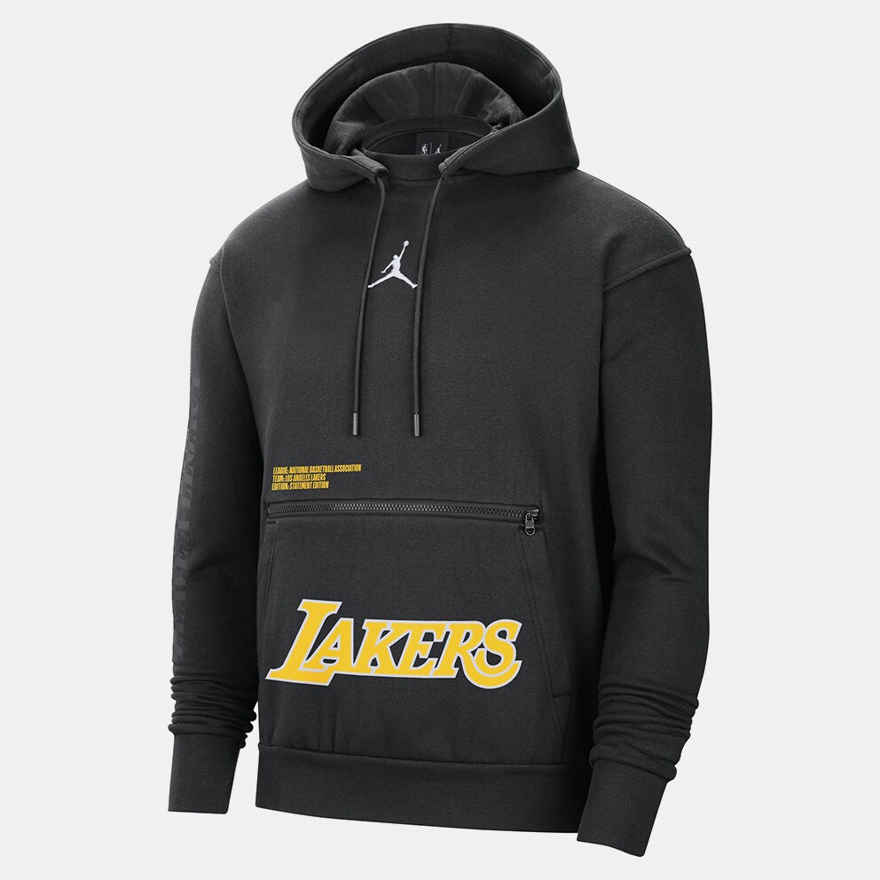 Jordan NBA Los Angeles Lakers Statement Edition Ανδρικό Φούτερ με Κουκούλα