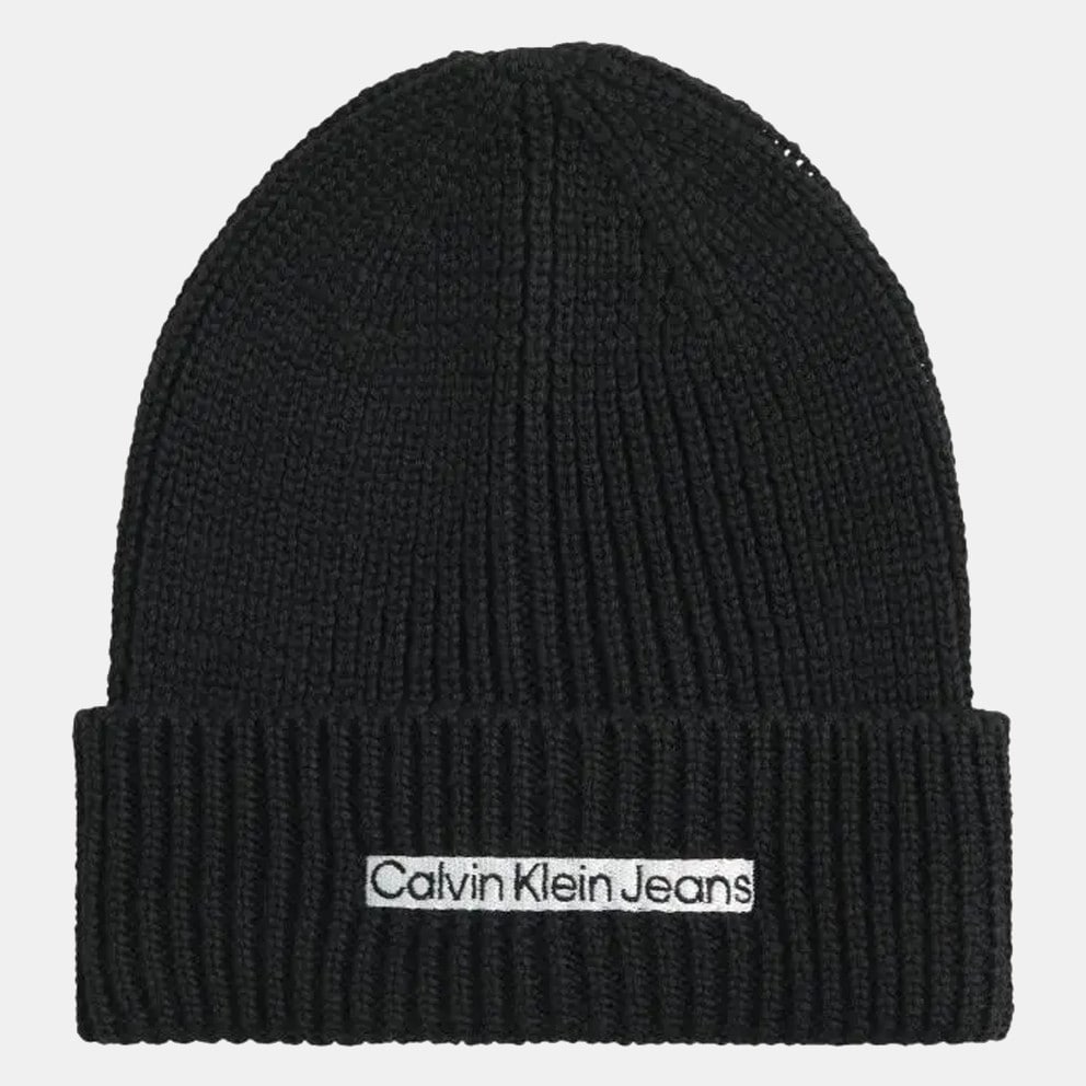 Calvin Klein Institutional Patch Beanie