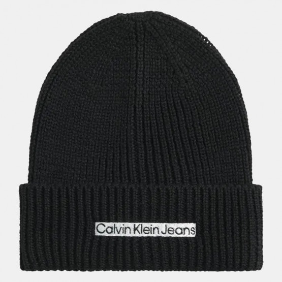 Calvin Klein Institutional Patch Beanie