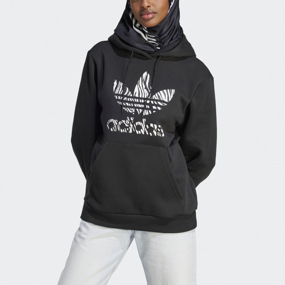 adidas Originals Zebra Animal Print Infill Women's Hoodie