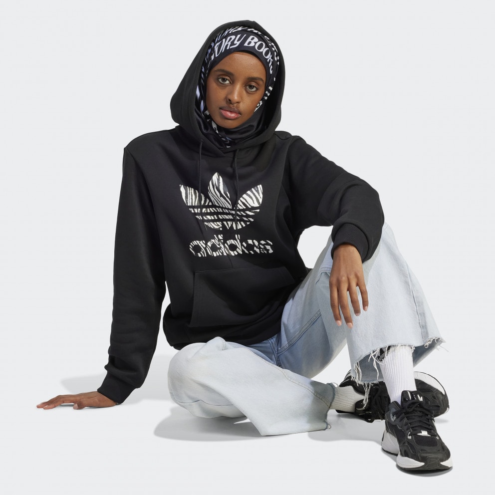 adidas Originals Zebra Animal Print Infill Women's Hoodie