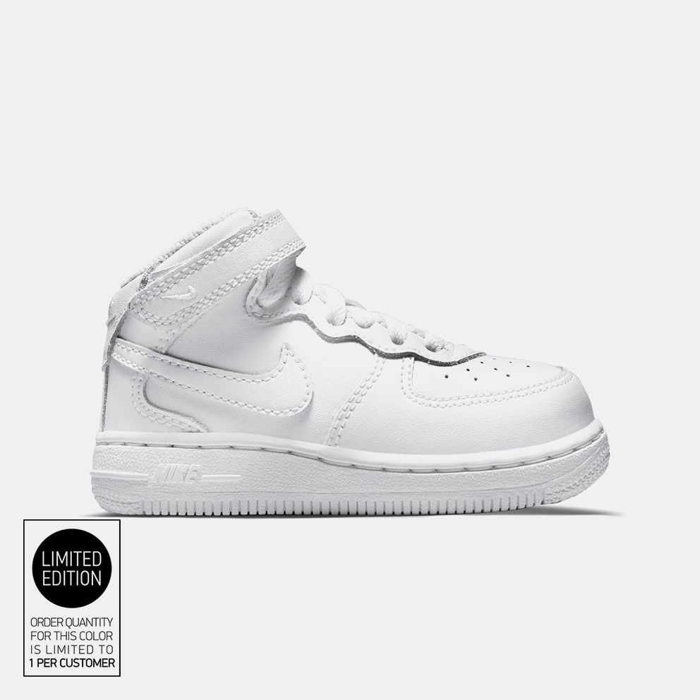 Nike Force 1 Mid LE Βρεφικά Μποτάκια