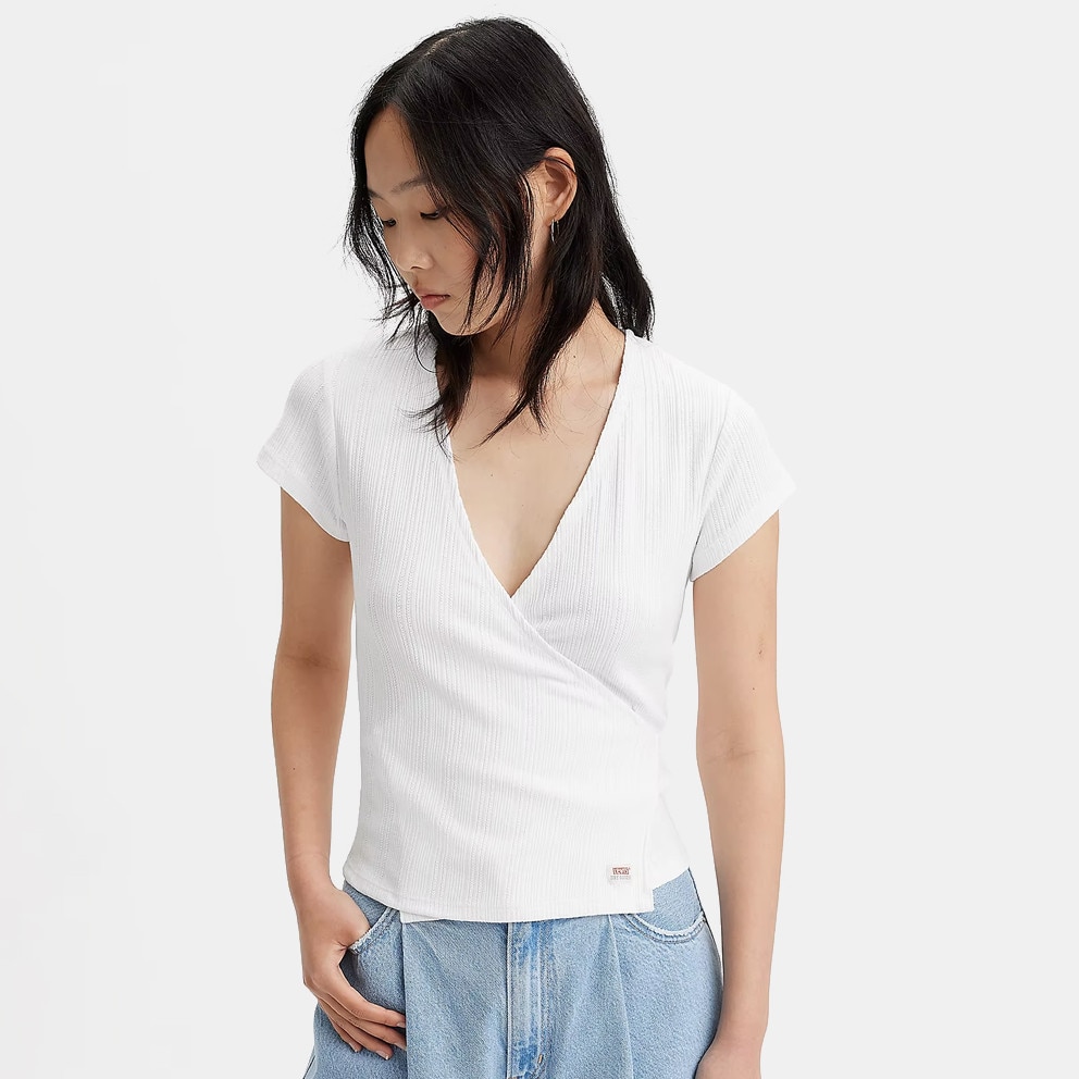 Levi's Dry Goods Pointelle Wrap Women's T-shirt