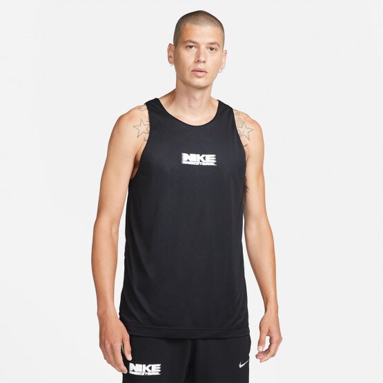 adidas DONOVAN MITCHELL Tank Top, Black-Grey, Men's