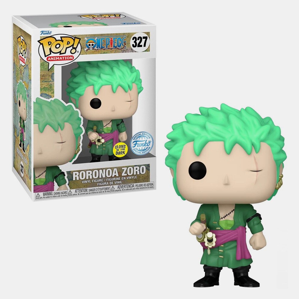 Funko Pop! Animation: One Piece - Roronoa Zoro (Gl