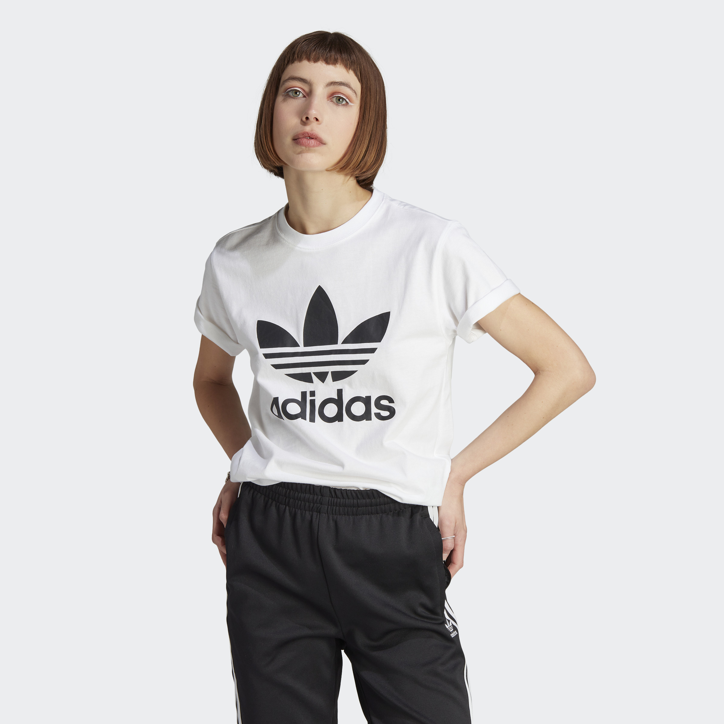 Adidas Originals adidas Originals Adicolor Trefoil Γυναικείο T-shirt (9000154627_1539) 2025