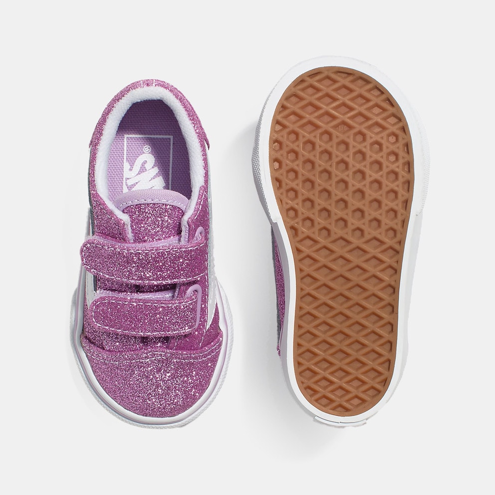 Vans Old Skool V Glitter Infant's Shoes