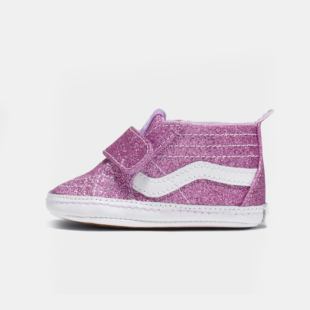 Vans Sk8-Hi Crib Glitter Βρεφικά Μποτάκια