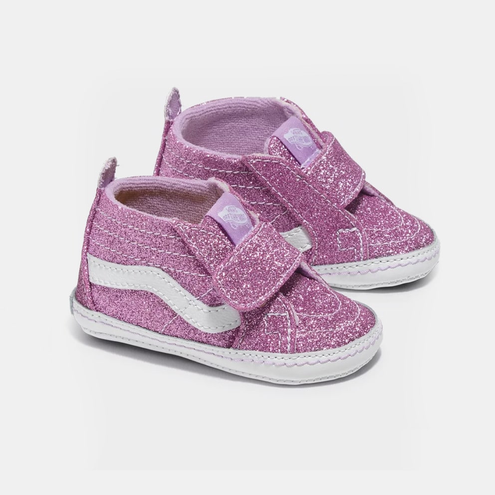 Vans Sk8-Hi Crib Glitter Βρεφικά Μποτάκια