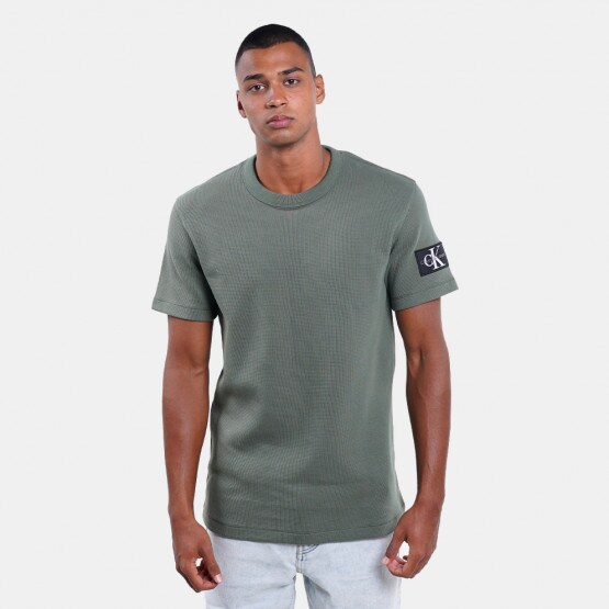 Calvin Klein Badge Waffle Ανδρικό T-shirt