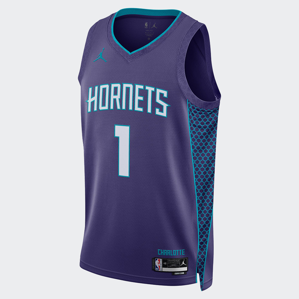 JORDAN Jordan Dri-FIT NBA Ανδρική Φανέλα Charlotte Hornets Statement Edition (9000162807_72401)