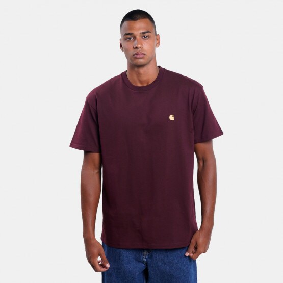 Carhartt Chase T-shirt Marron - Vêtements T-shirts manches courtes Homme  28,95 €