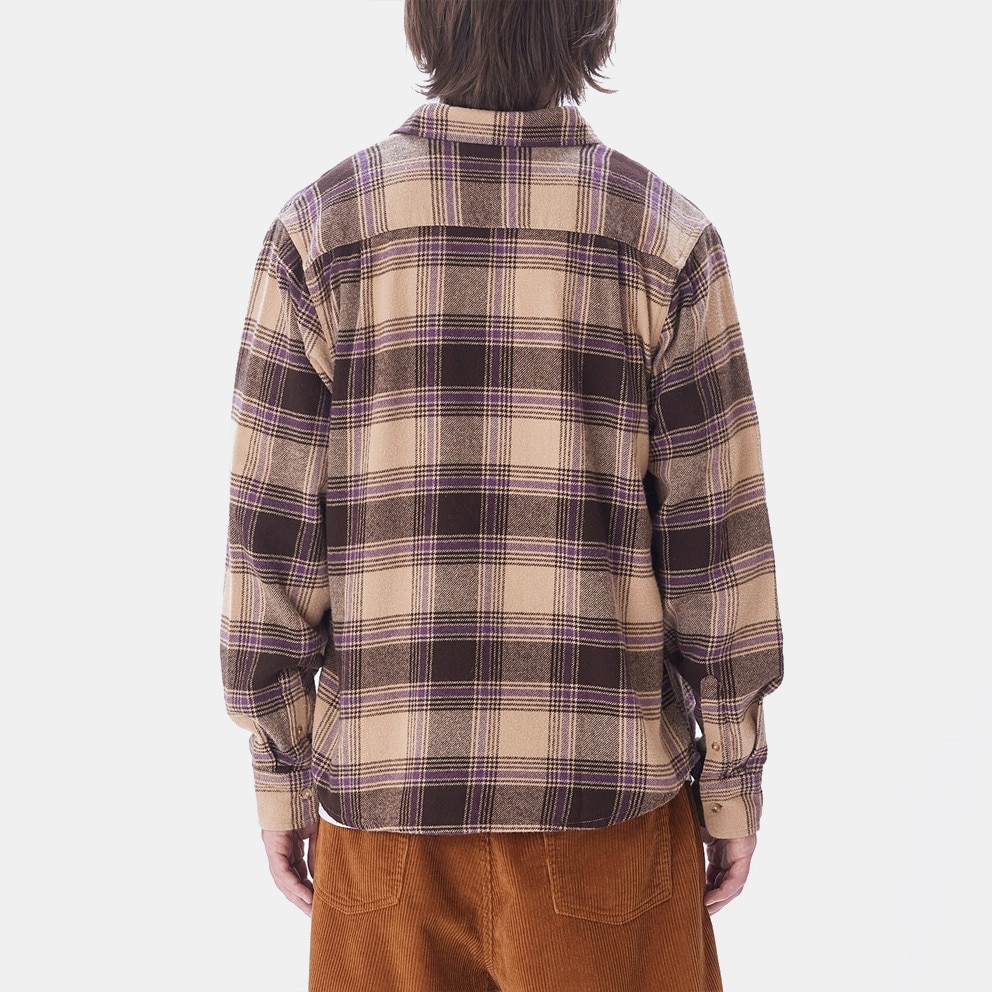 Obey Alex Woven Longsleeve Regular Fit Ανδρικό Πουκάμισο