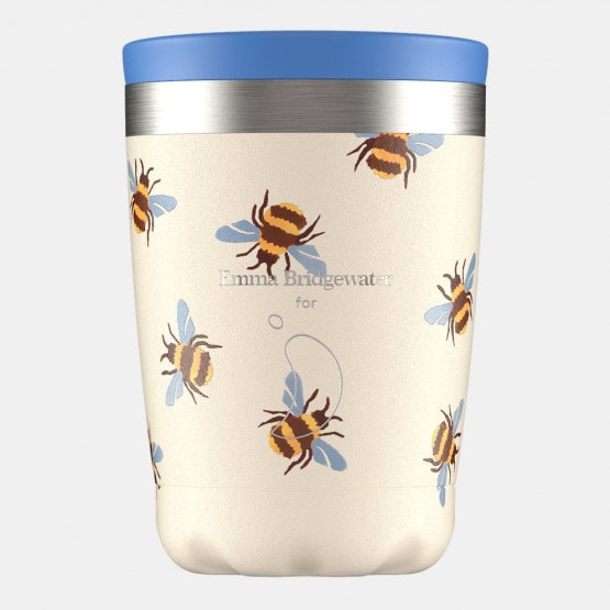 Chilly's E.B Bumblebee Blue Wing Ποτήρι Θερμός 340ml