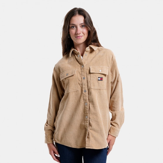 Tommy Jeans Tjw Cord Boyfriend Overshirt