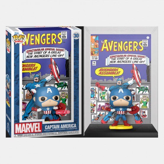 Funko Pop! Comic Covers: Marvel Avengers - Captain