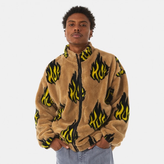 Huf Flamin Zip Sherpa Fleece
