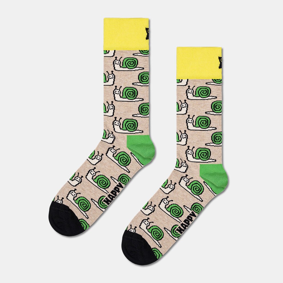 Happy Socks Unisex Snail Socks