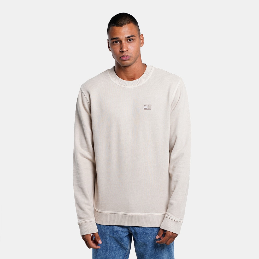 Tommy Jeans Tommy Jeans Reg Tonal Badge Ανδρική Μπλούζα Φούτερ (9000161017_72058)