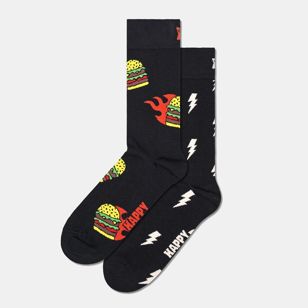 Happy Socks Blast Off Burger 2-Pack Unisex Κάλτσες