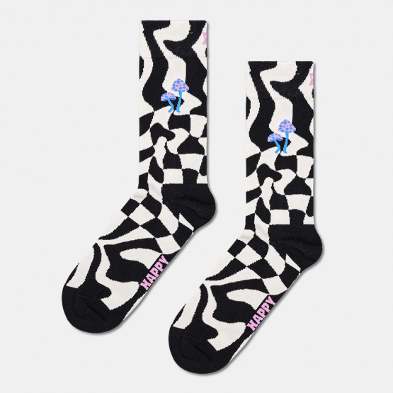 Happy Socks Distorted Check Unisex Κάλτσες
