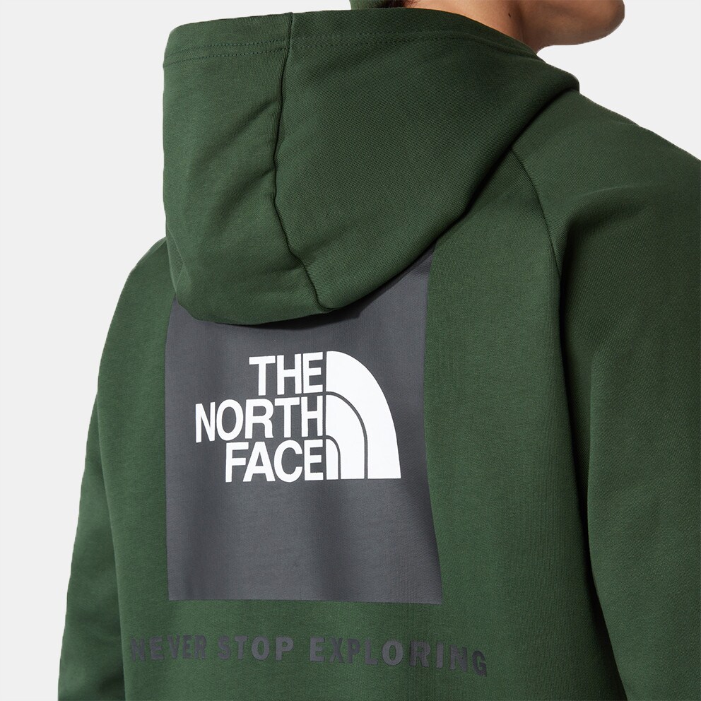 The North Face Raglan Red Box Aνδρική Μπλούζα με Κουκούλα