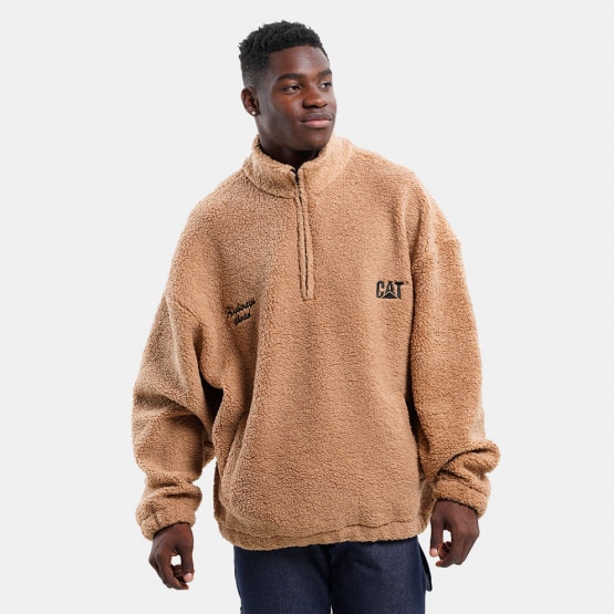 Caterpillar Half Zip Sherpa