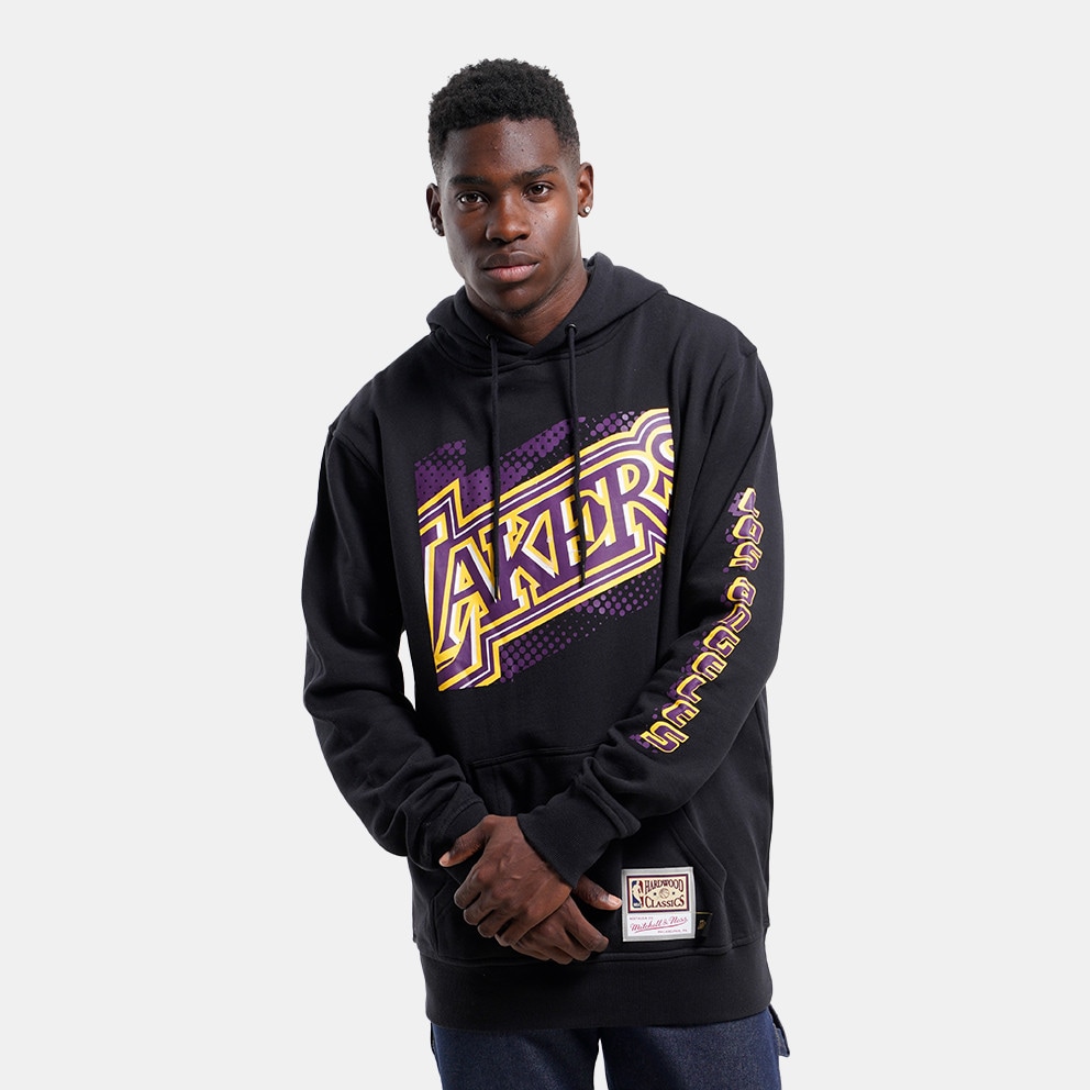 Mitchell & Ness NBA Los Angeles Lakers Big Face 7.0 Ανδρική Μπλούζα με Κουκούλα (9000166181_1469)