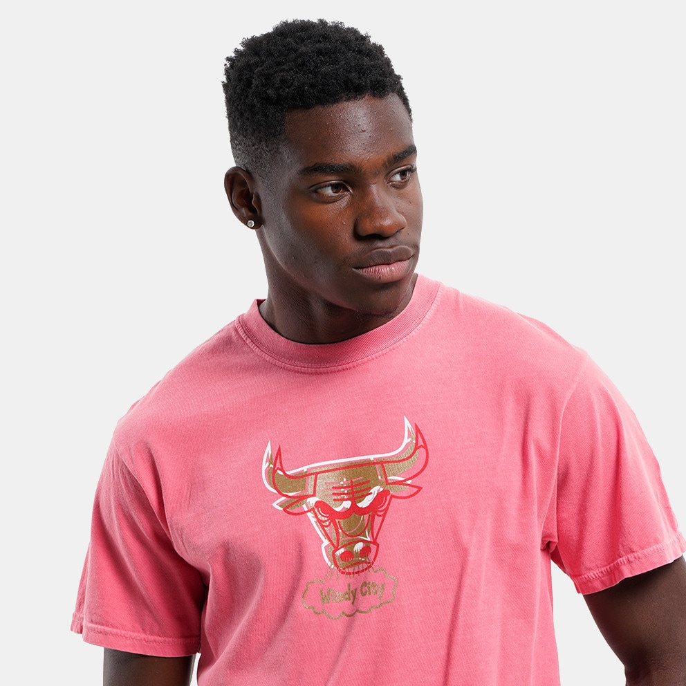 Mitchell & Ness NBA Chicago Bulls Golden Hour Glaze Ανδρικό T-shirt