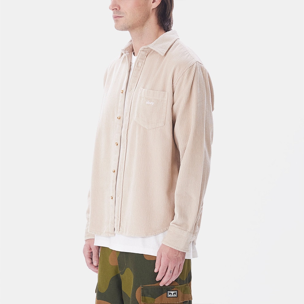Obey Miles Woven Longsleeve Regular Fit Ανδρικό Πουκάμισο