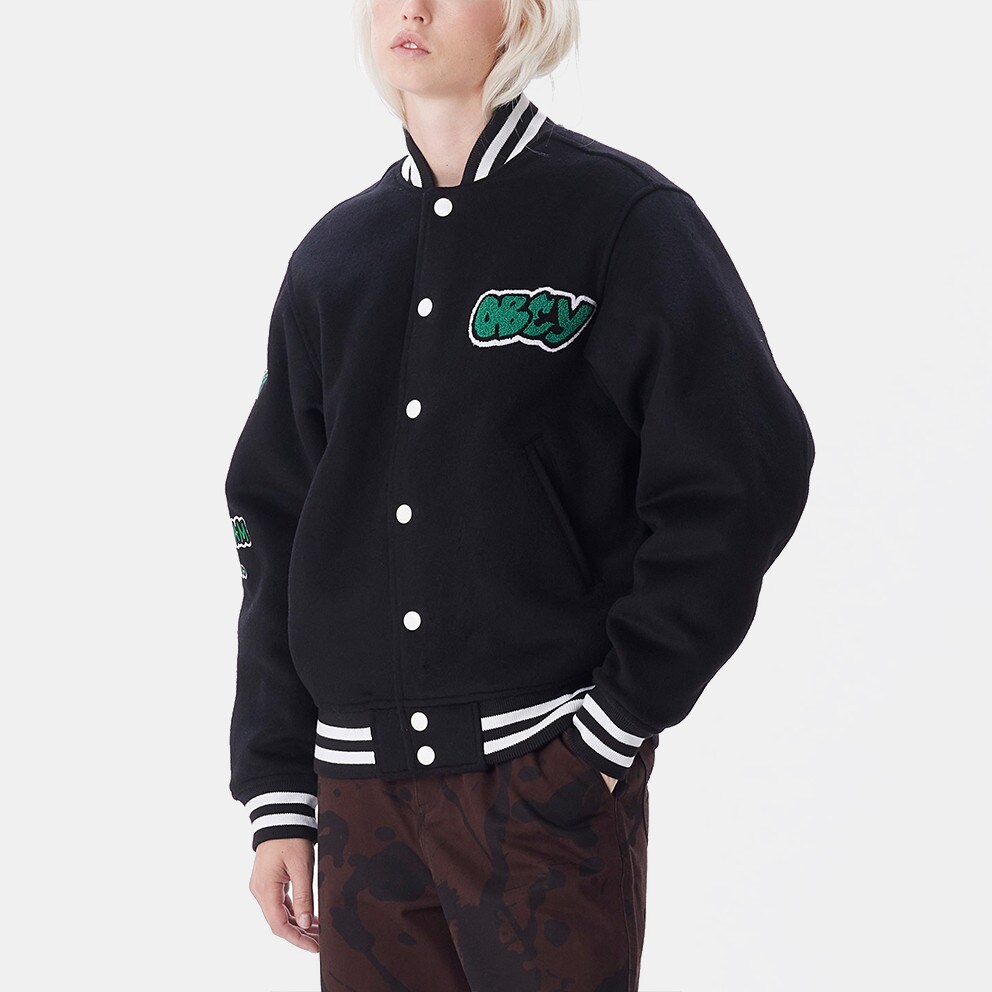 Obey Roll Call Varsity Jacket