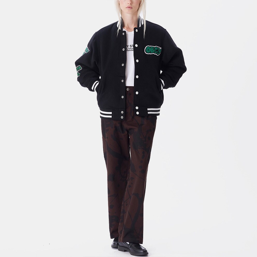 Obey Roll Call Varsity Jacket