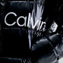 Calvin Klein Shiny Short Fitted Jacket