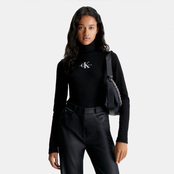 Calvin Klein Monologo Rib Roll Neck